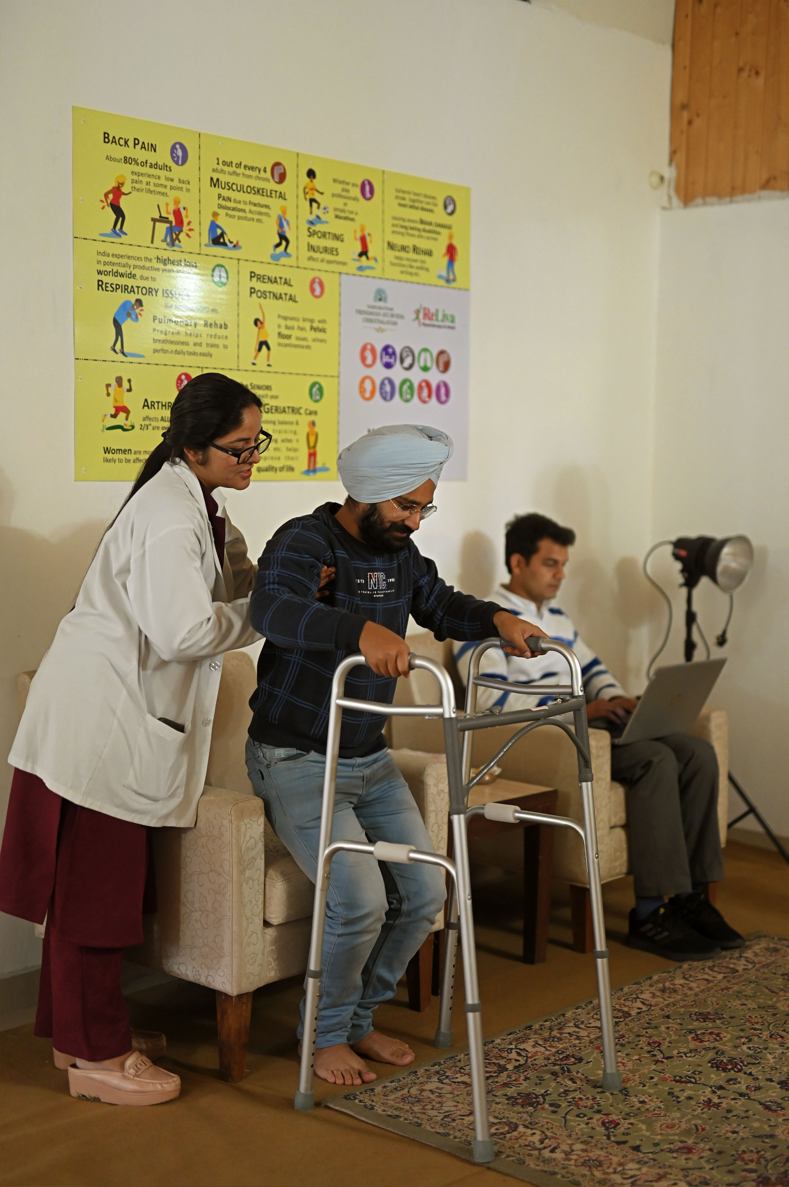 Physiotherapy by ReLiva at VVAC